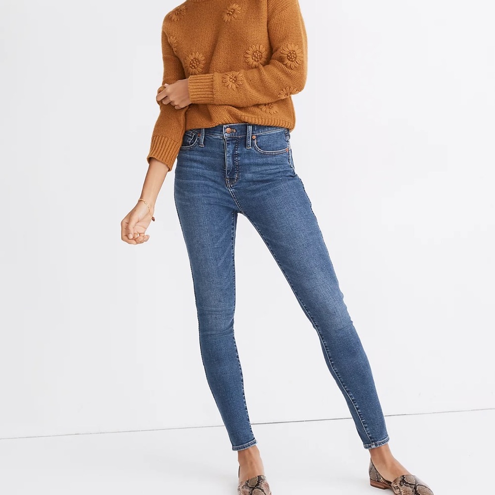 Madewell 10” High Rise Skinny Jeans